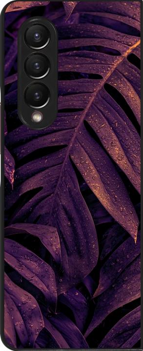Actual product image PhoneLook Coque Purple Light Leaves (Samsung Galaxy Z Fold4)