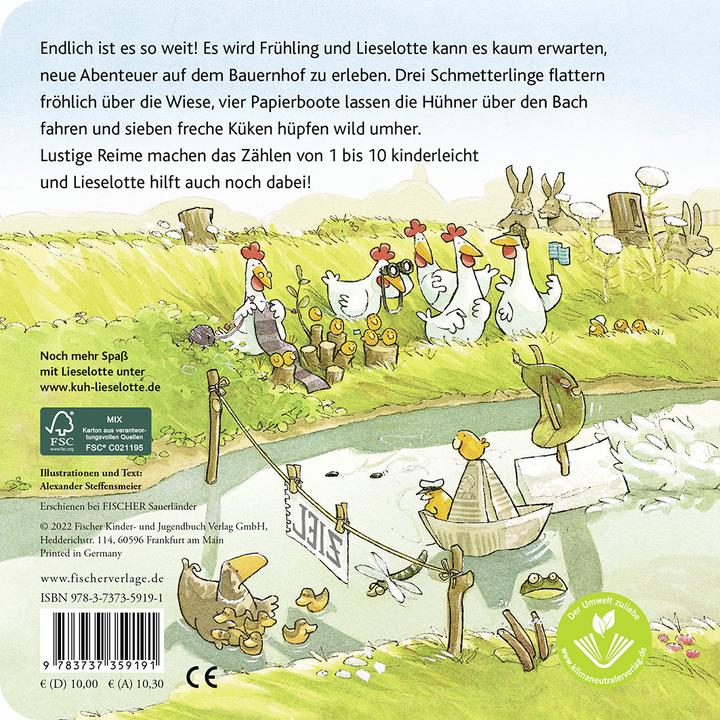 Actual product image Lieselotte is looking forward to spring (German)