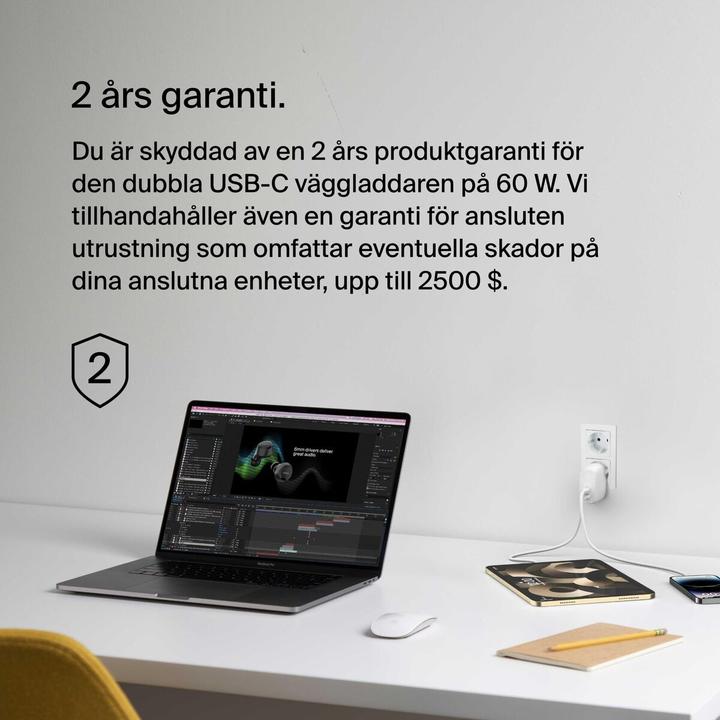 Produktbild Belkin BoostCharge Pro (60 W, 2 Ports)