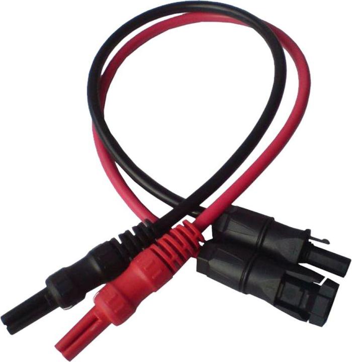 Benning 10056275 Meetsnoerenset t.b.v. PV 1-1+, PV 2 met Sunclix aansluiting, 2-delig