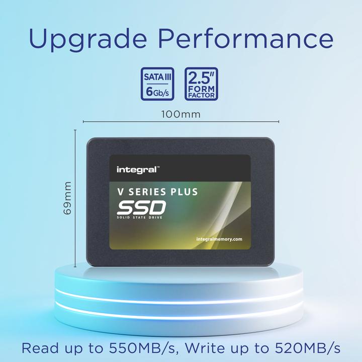 Productafbeelding DISQUE SSD INTEGRALE V-SERIE PLUS V2 512GO - S-ATA 2.5 (512 GB, 2.5")