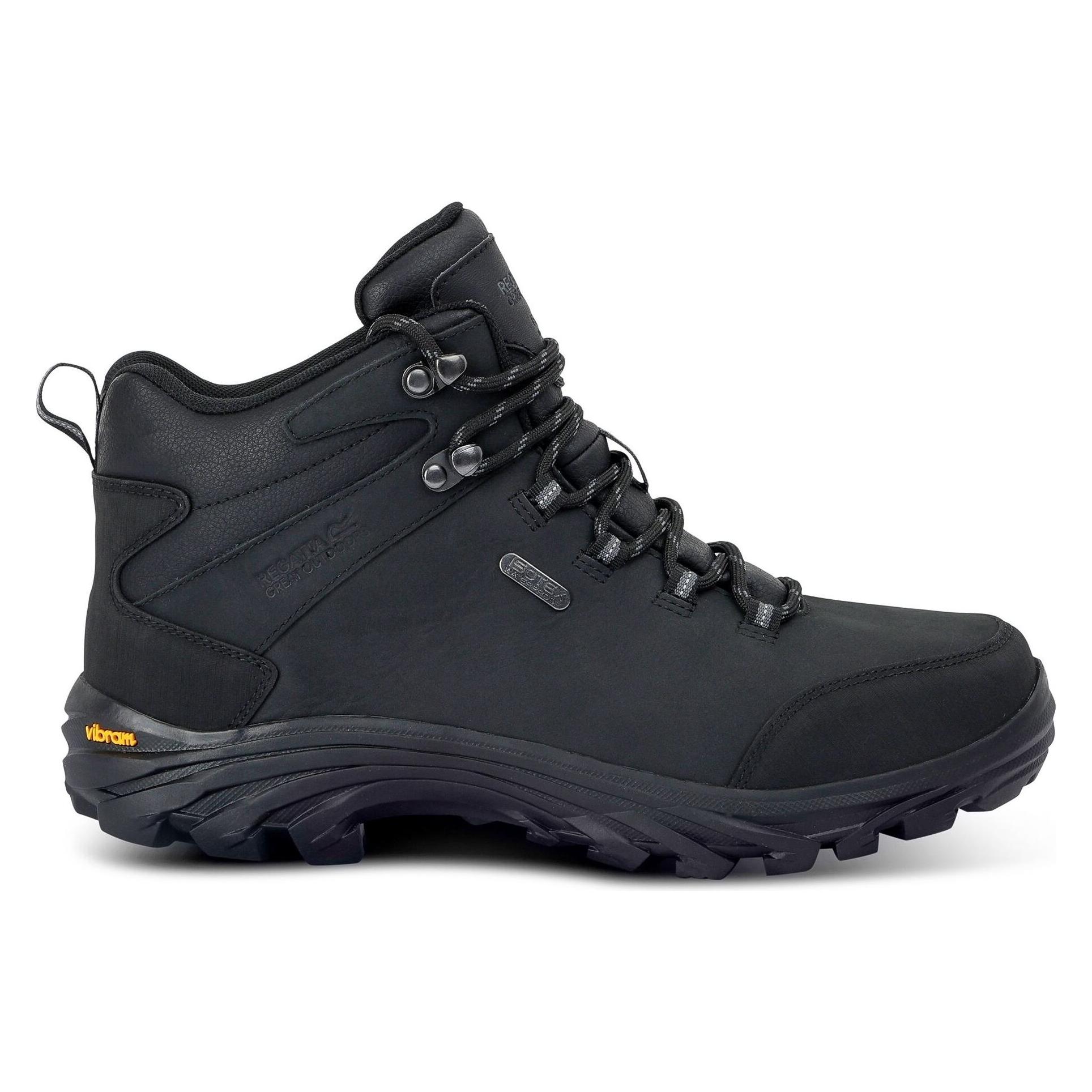 Regatta, Herren, Wanderschuhe, Burrell (42), Schwarz