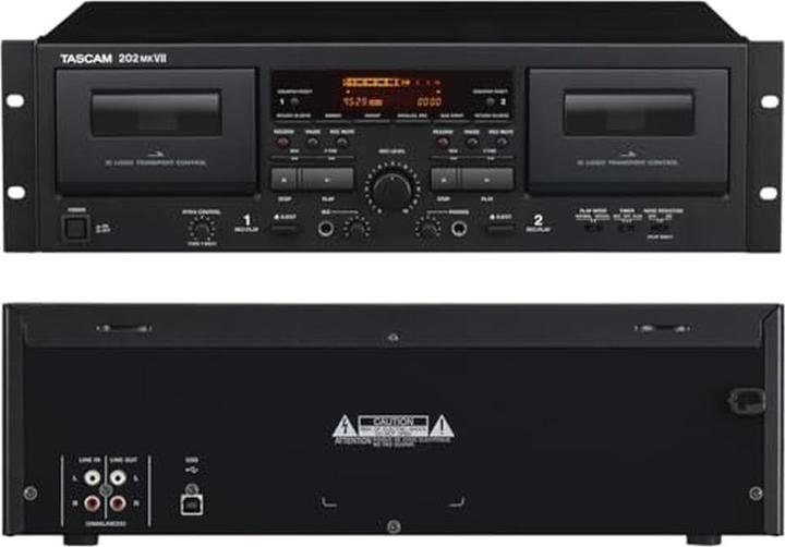 Produktbild Tascam Player 202MKVII, Produkttyp: Zuspielgerät, Recorder (Kassettenrecorder)