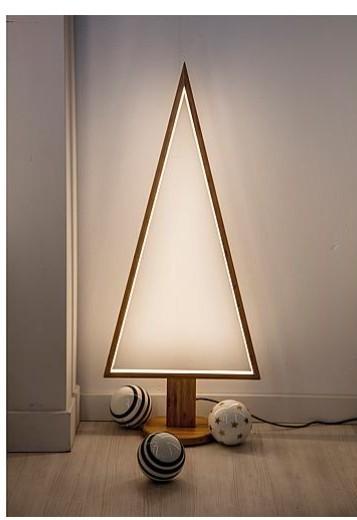 Produktbild Xmas-King W'Baum LED Holz dreieckig 75cm