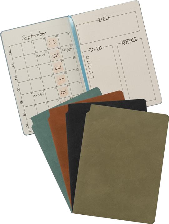 Actual product image Kolma Smooth A5 dotted olive green notebook (A5, Dotted, Soft cover)