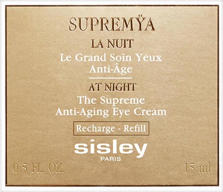 Image du produit Sisley Supremÿa La Nuit Le Grand Soin Yeux Anti-Âge Recharge (Crème pour les yeux, 15 ml, Nuit)