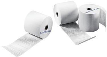 Actual product image Soennecken Thermal Rolls 57mm/40m/12mm 58d Print SEPA Text Pack of 5 Rolls