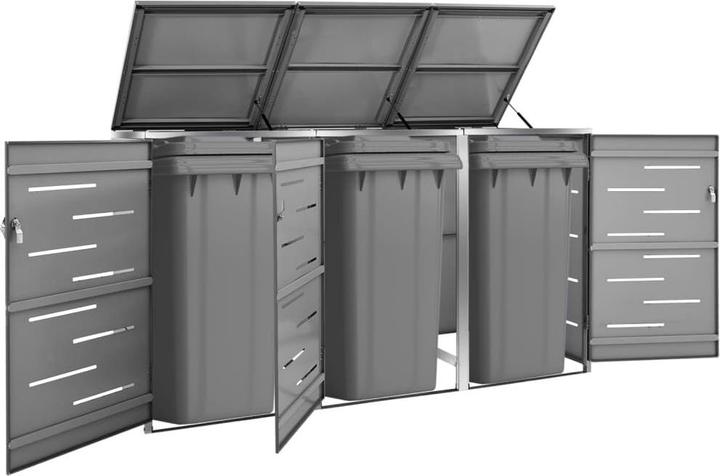 Produktbild vidaXL Mülltonnenbox