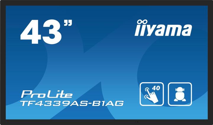 Produktbild iiyama LFD ProLite TF4339AS-B1AG (3840 x 2160 Pixel, 42.50")