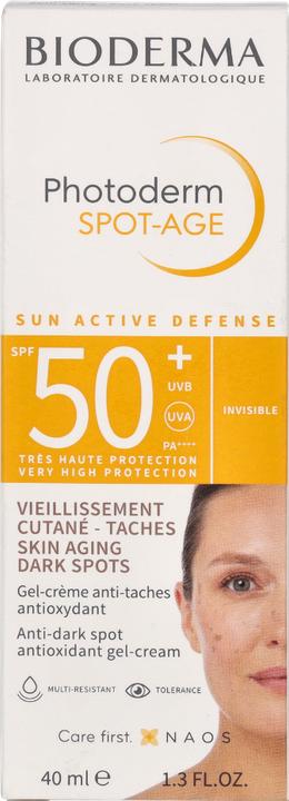 Produktbild Bioderma Photoderm Spot-Age (Sonnencreme Gesicht, SPF 50+, 40 ml, 58 g)