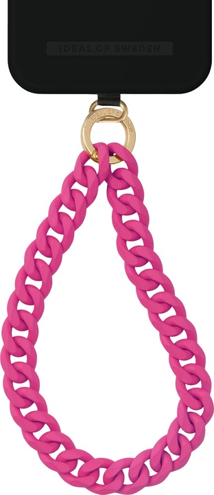 Actual product image iDeal Of Sweden Phone Strap Bracelet Chain - Hyper Pink