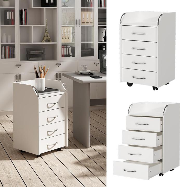 Produktbild Vicco Gwendolyn mit 4 Schubladen (40 x 36 x 65 cm)