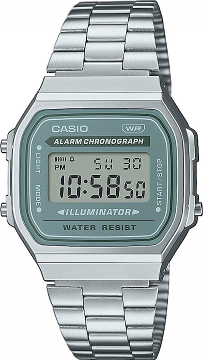 Produktbild Casio Tranquil Urban Colors - A168WA-3AYES (Chronograph, 36.30 mm)