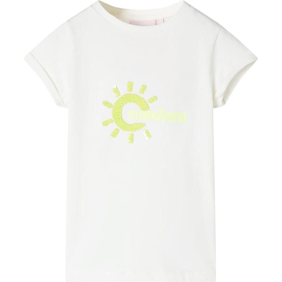 VidaXL, Jungen, Shirt, Janiyah, Weiss, (128)
