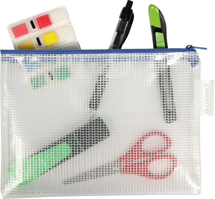 Produktbild Q-Connect Reissverschluss-Taschen (Dokumenten- & Geldtasche)