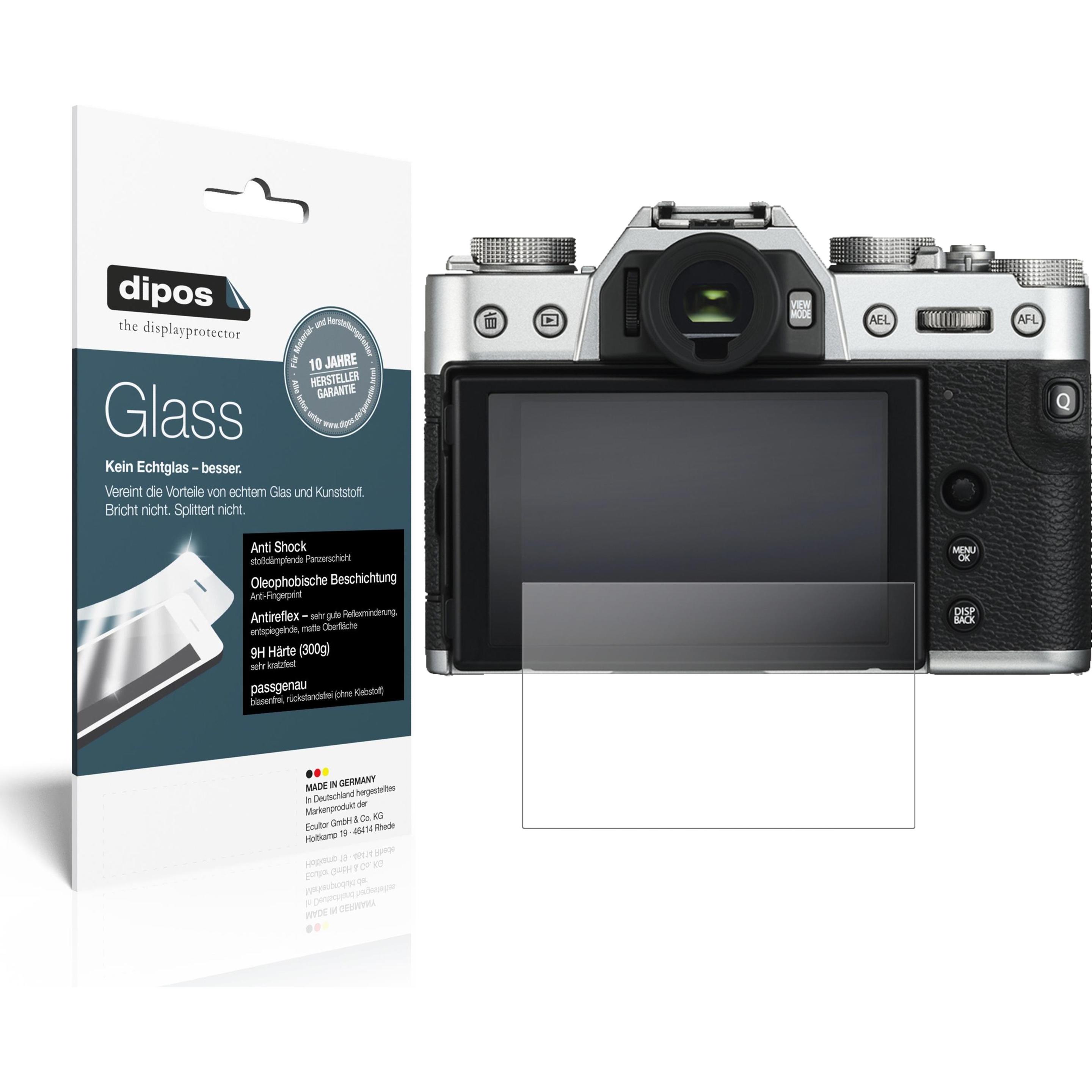 Dipos Displayschutz Anti-Shock (Displayschutz, Fujifilm X-T30), Kameraschutz, Transparent