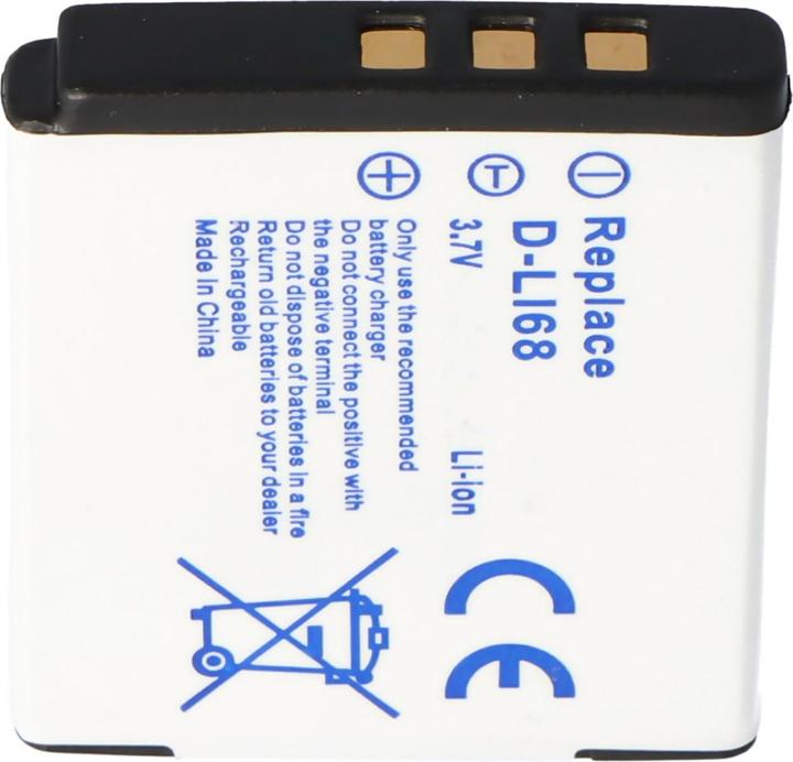 Actual product image Pentax Optio S10 battery (Rechargeable battery)