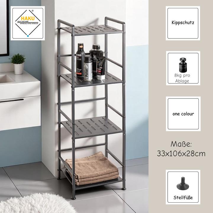 Produktbild HAKU Möbel Regal (33 x 28 x 106 cm)