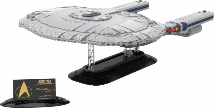 Blue Brixx Star Trek USS Enterprise NCC-1701-D