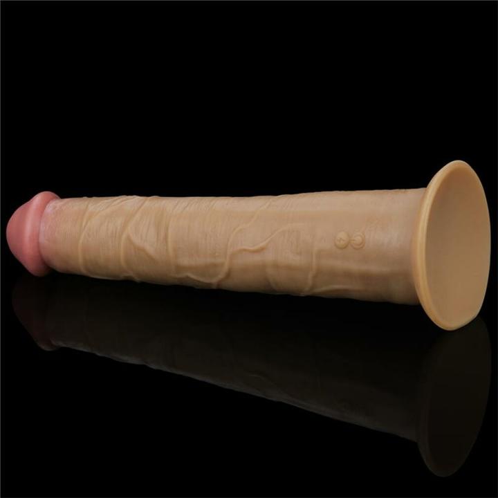 Actual product image Lovetoy Two-layer vibration with rotation Planitum Silicone 10