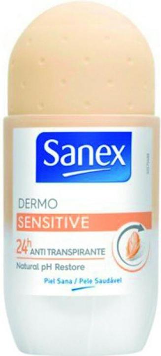 Produktbild Sanex Deo Roll On Dermo Sensitive 50 ml (Roll-on, 50 ml)
