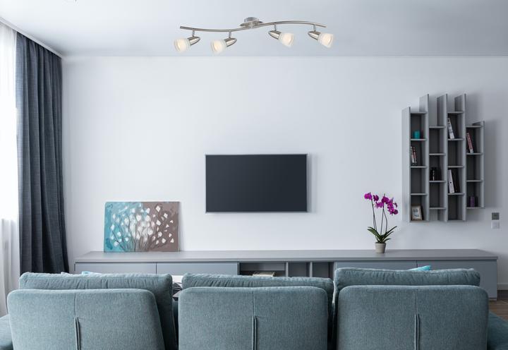 Actual product image Globo LED spotlight nickel matt 4xE14 LED (350 lm, E14)