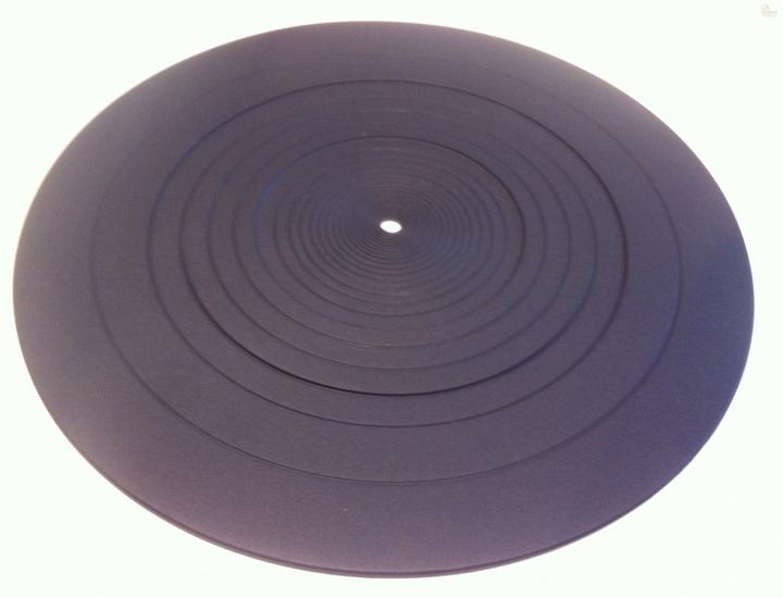 Produktbild DOS Hifi Vollgummi Plattenspieler Matte 298 (Plattenteller)