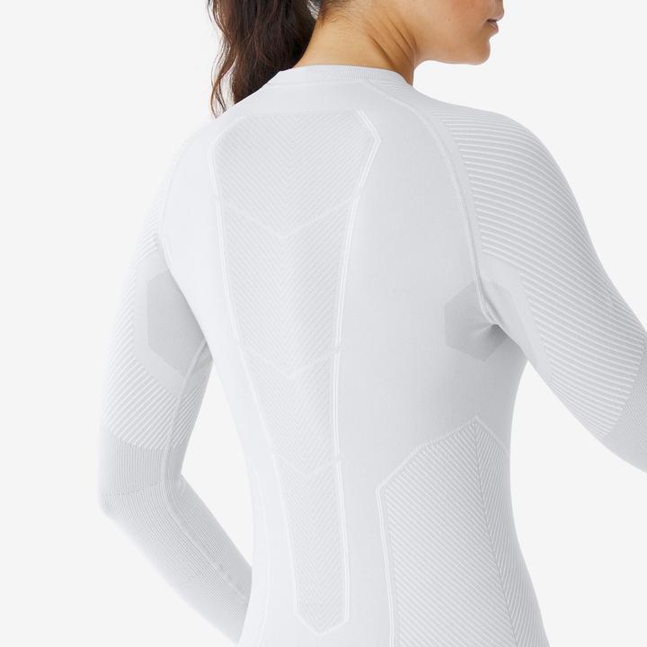 Produktbild Wedze Skiunterwäsche Funktionsshirt Damen atmungsaktiv - BL 900 weiss (XS)
