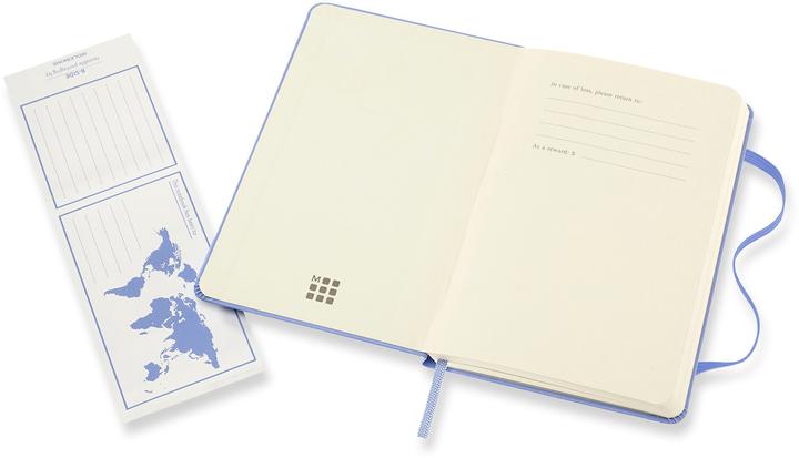Image du produit Moleskine Pocket (A6, Blanc, Couverture rigide)