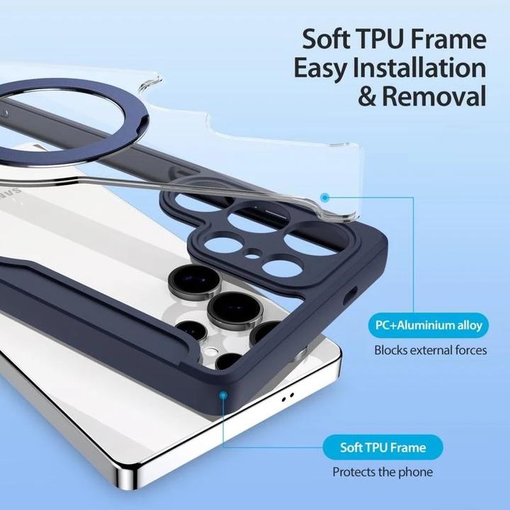 Actual product image Dux Ducis Skin X Pro Magnetic Stand Lederhülle (Samsung Galaxy S25+)