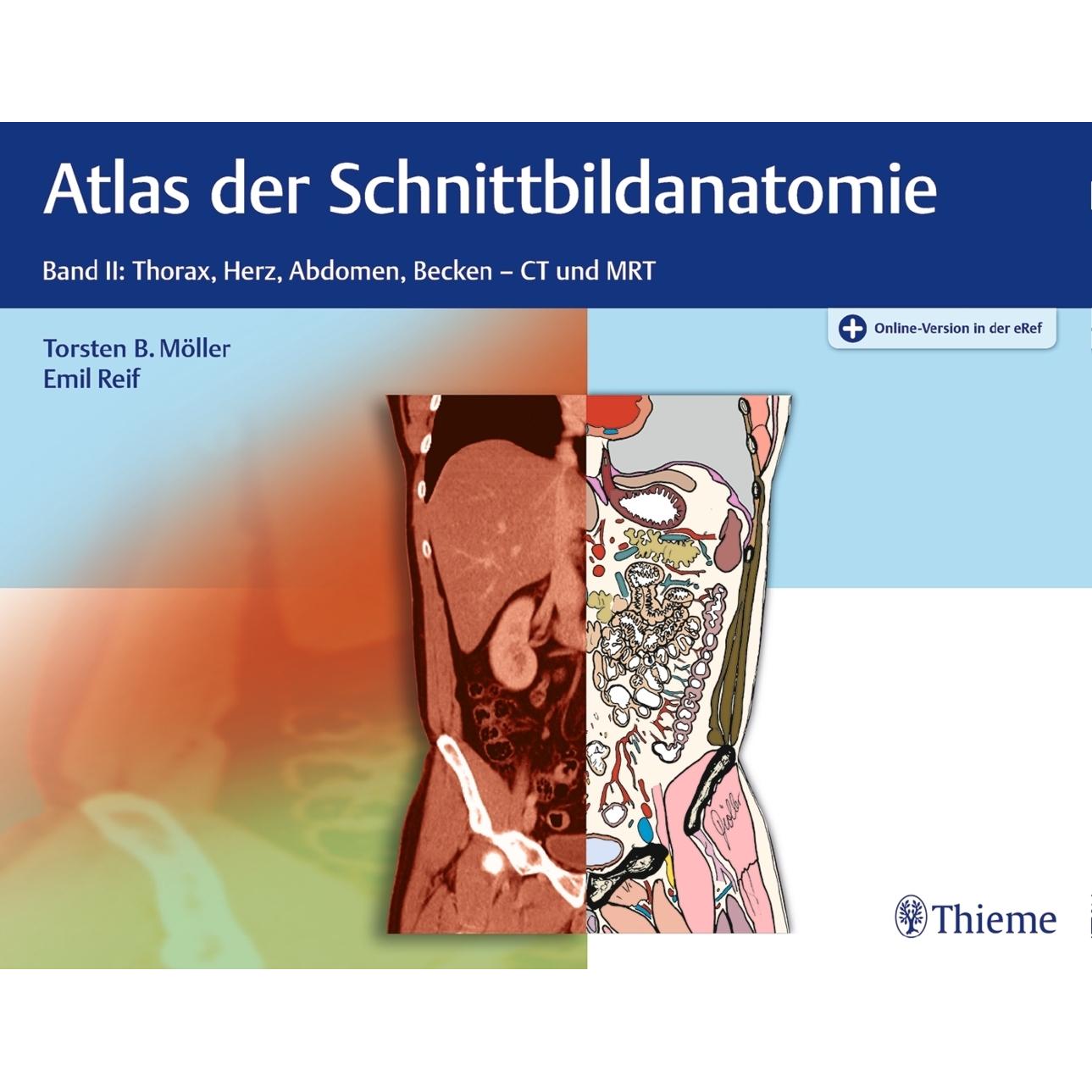 Thumbnail - Atlas der Schnittbildanatomie, Fachbücher von Torsten Bert Möller, Emil Reif