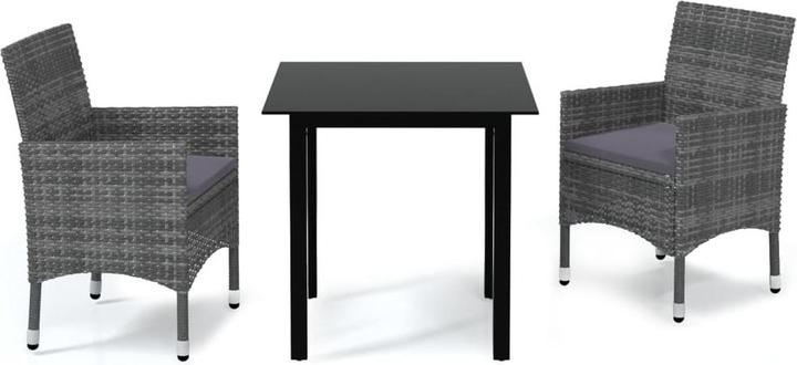 Produktbild vidaXL Essgruppe (53 x 58 x 74 cm)