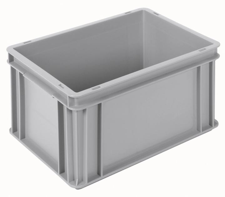 Actual product image Linum Container grey 40x30x22cm reinforced base and walls closed (40 cm)