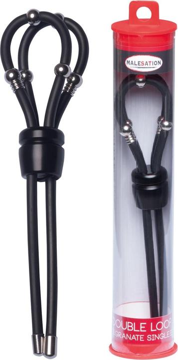 Malesation Grenade Double Loop Single noir (0.50 cm)