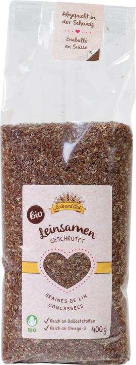 Leib und Gut Leinsamen geschrotet (410 g)