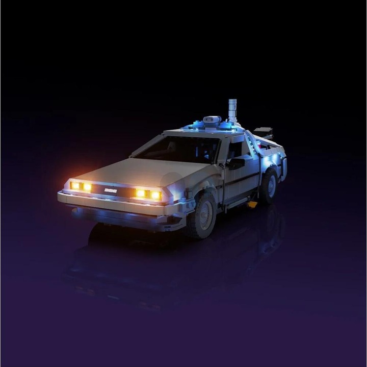 Light my bricks LMB 2.0 LED Light Set for LEGO 10300 The Time Machine from Back to the Future