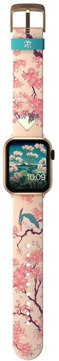 Produktbild Moby Fox Armband Smartwatch Hokusai Cherry Blossom 22 mm (22 mm, Edelstahl, Silikon)