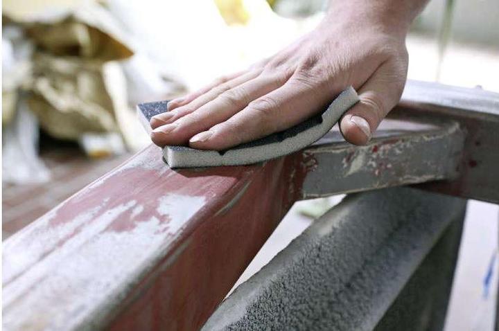 Actual product image kwb Abrasive sponge (220)