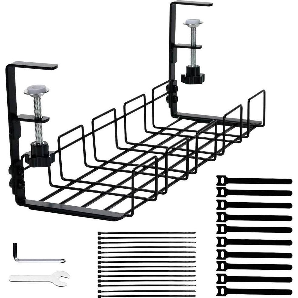 Tru Components, Zubehör Werkzeugaufbewahrung, TC-12888444 Befestigungs-Set Tischplatte Spannbereich 10 bis 40
