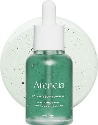 Arencia Hyssop Glow Serum 10 Niacinamide 12 Vitamin A C E