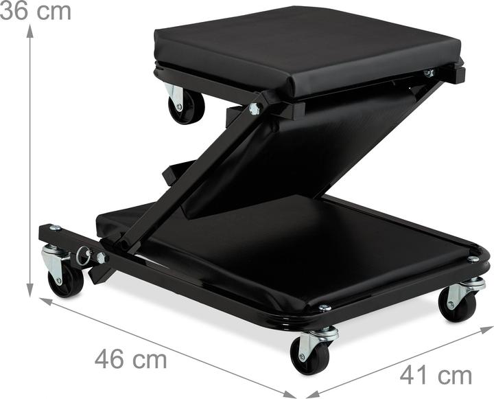 Actual product image Relaxdays Workshop rolling cart