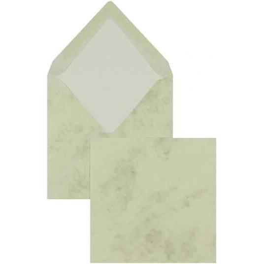 Blanke, Briefumschlag, Briefumschläge 164x164mm 100g/qm gummiert VE=100 Stück chamois marmora (100 x)