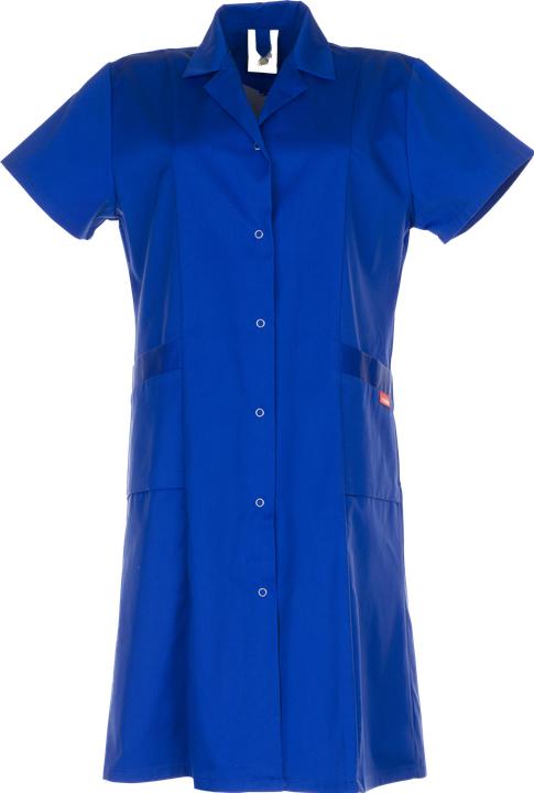 Produktbild Planam Berufsmantel Baumwolle 1/4-Arm kornblumenblau 52 54 (54)