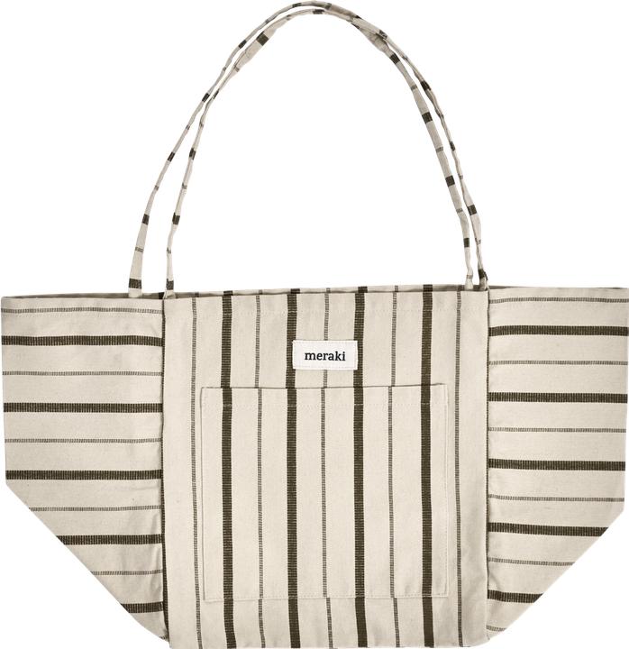 Produktbild Meraki Tote bag, MKTote, Off-whiteArmy green (1.20 l)