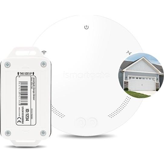 Ismartgate Telecomando senza fili WLAN Standard Mini Garage compatibile con Google Assistant Amazon (Mini scheda PCI Express), Scheda di rete