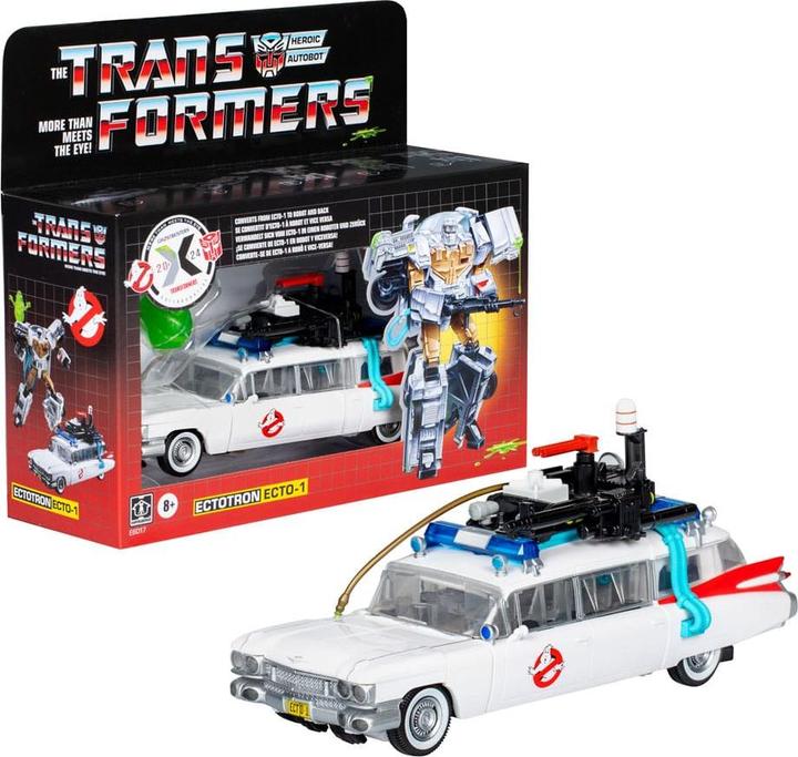 Immagine prodotto Hasbro Transformers x Ghostbusters action figure Ectotron Ecto-1 18 cm