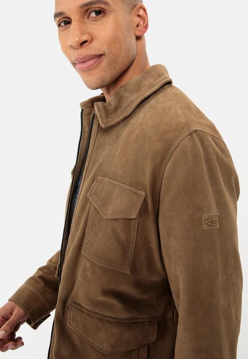 Actual product image Camel Active Leather blouson with a collar (60)