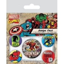 Thumbnail - Pyramid, Anstecknadel, MARVEL - Comics - Pack de 5 badges, Mehrfarbig