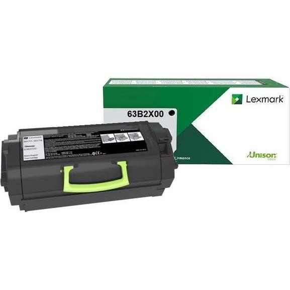 Lexmark, Toner, 63b2x00 (BK)