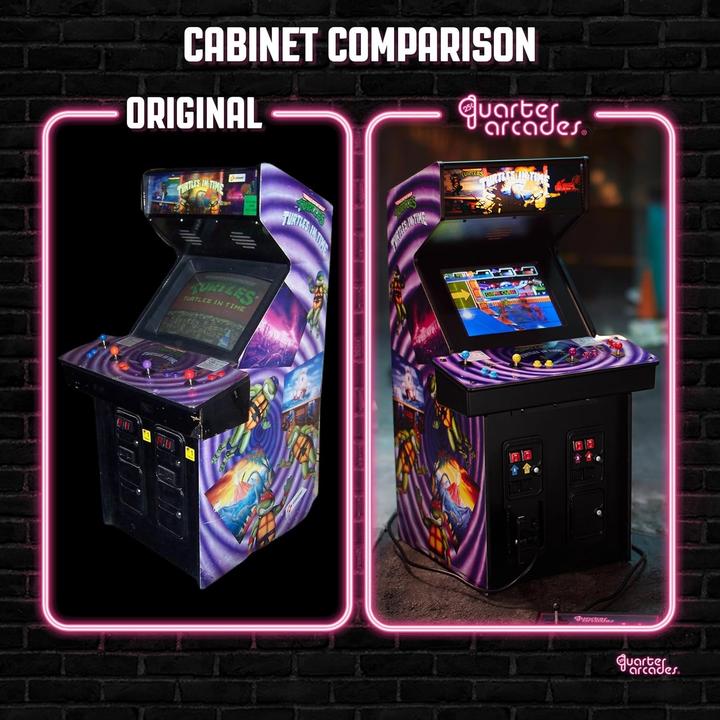 Produktbild Numskull Quarter Scale Arcade Cabinet - Turtles in Time